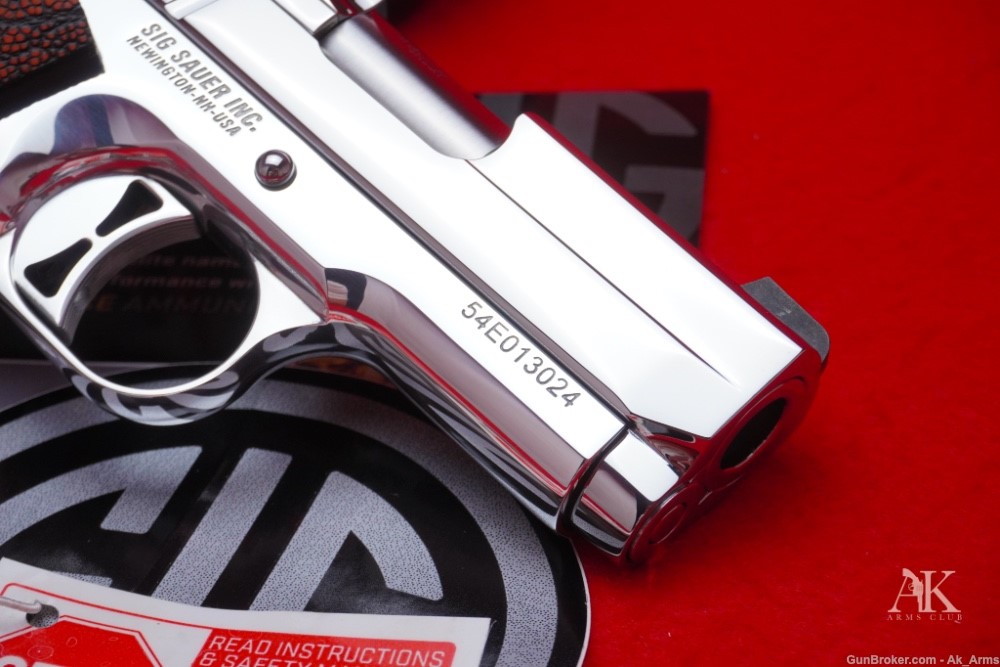 Sig Sauer Ultra Compact 1911 .45ACP *BREATHTAKING BRIGHT STAINLESS*-img-4