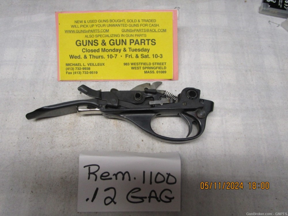Remington model 1100 trigger guard assembly .12 ga.-img-1