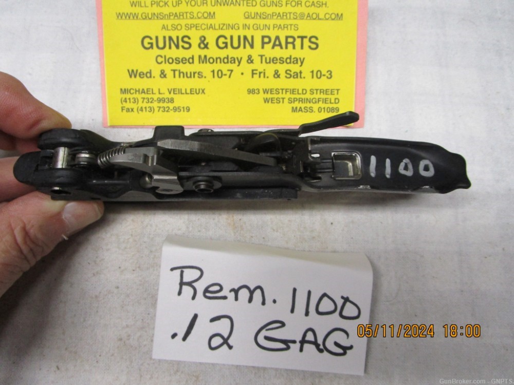 Remington model 1100 trigger guard assembly .12 ga.-img-2