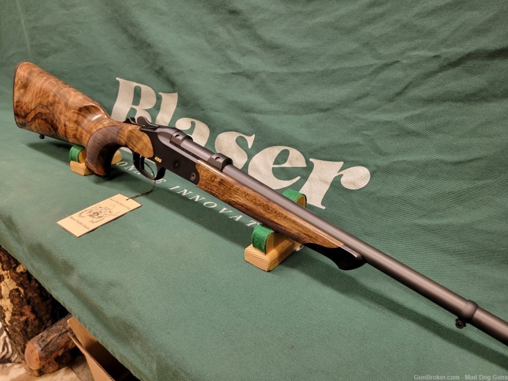 BLASER K95 BLACK EDITION, RIGHT HAND. GRADE 5 WOOD. ANY CALIBER-img-0