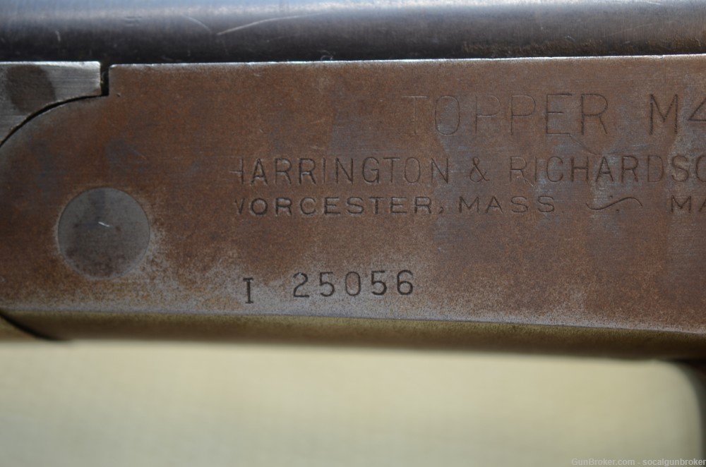 H&R Topper M48 12 gauge single shot-img-5