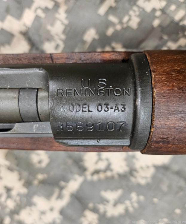 Excellent USGI Remington 1903-A3! 1943 WWII 30-06 Rifle!-img-5
