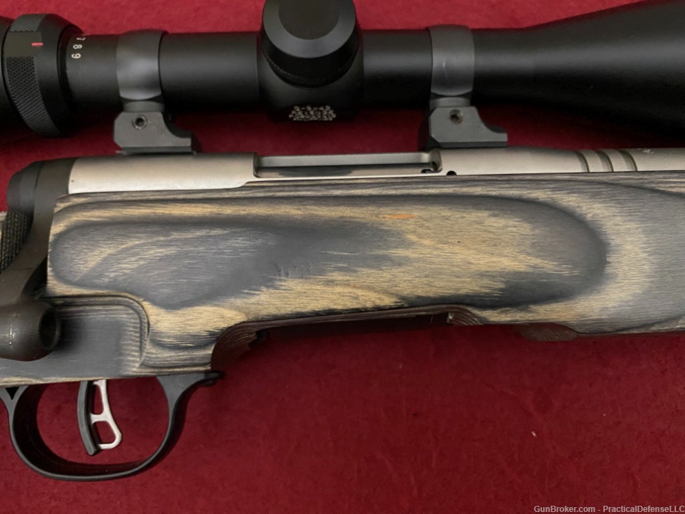 Excellent Savage B-Mag 17WSM Stainless on laminate thumbhole 96972         -img-10
