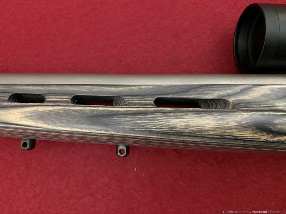 Excellent Savage B-Mag 17WSM Stainless on laminate thumbhole 96972         -img-36