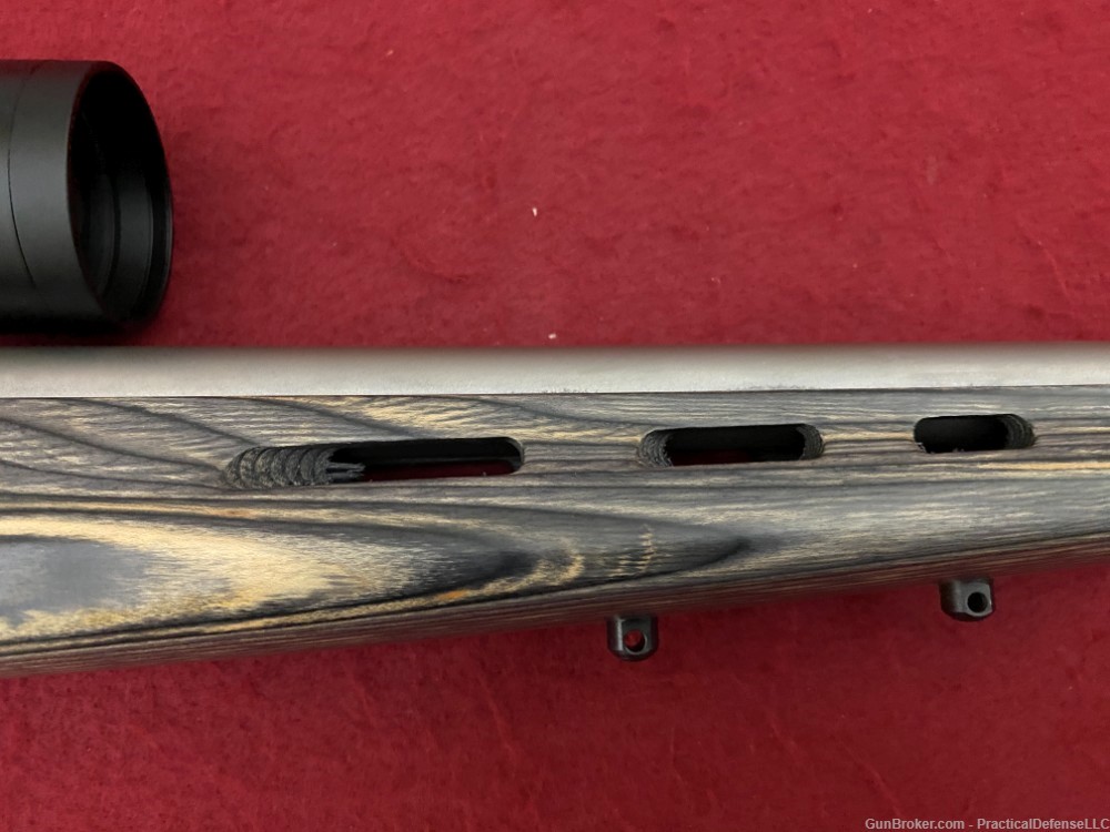 Excellent Savage B-Mag 17WSM Stainless on laminate thumbhole 96972         -img-16