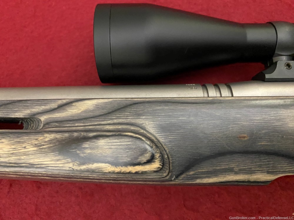 Excellent Savage B-Mag 17WSM Stainless on laminate thumbhole 96972         -img-35