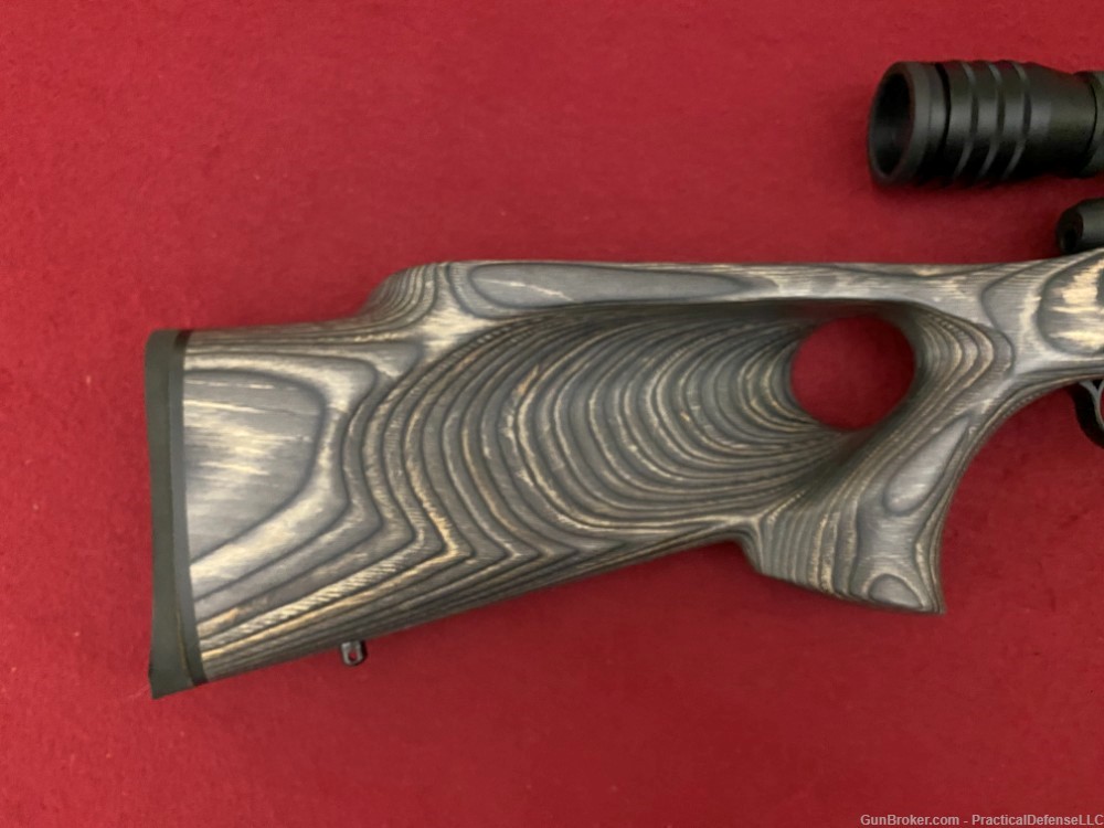 Excellent Savage B-Mag 17WSM Stainless on laminate thumbhole 96972         -img-7