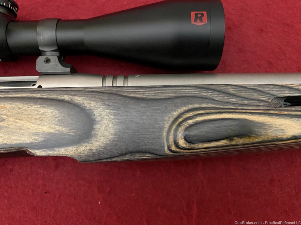 Excellent Savage B-Mag 17WSM Stainless on laminate thumbhole 96972         -img-11