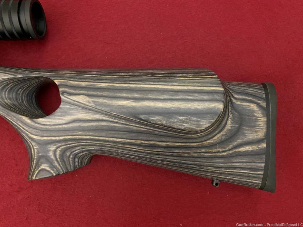 Excellent Savage B-Mag 17WSM Stainless on laminate thumbhole 96972         -img-22