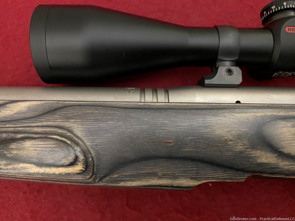 Excellent Savage B-Mag 17WSM Stainless on laminate thumbhole 96972         -img-29