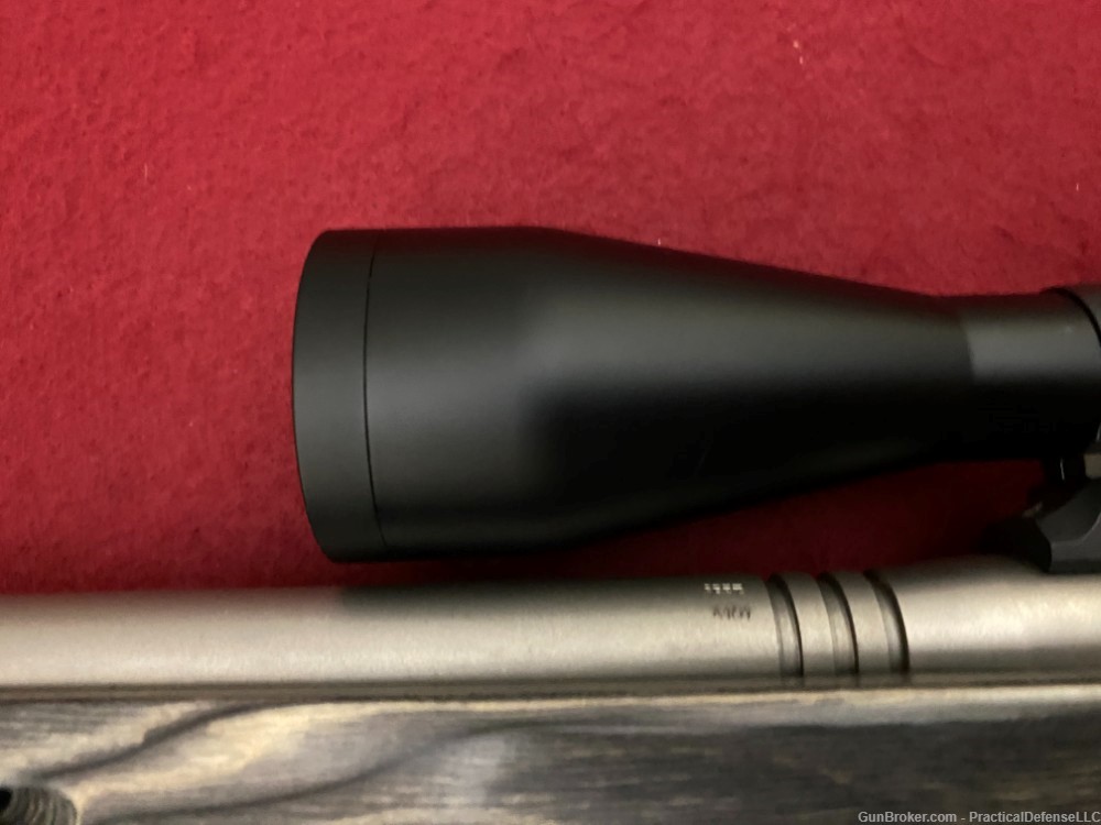 Excellent Savage B-Mag 17WSM Stainless on laminate thumbhole 96972         -img-34