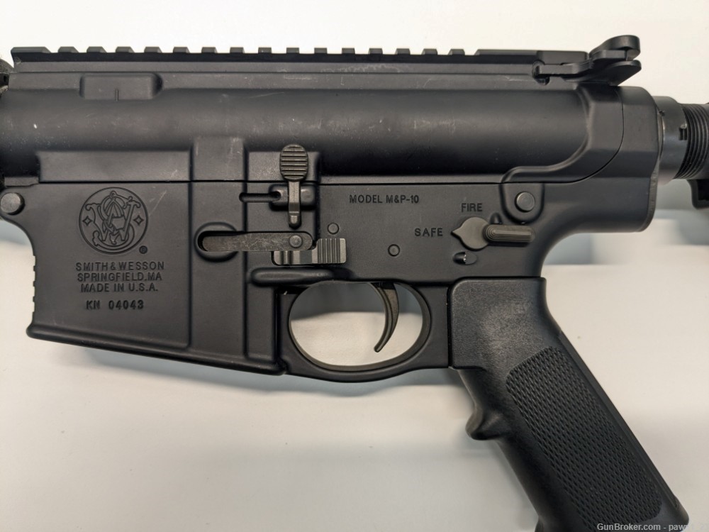 Smith & Wesson M&P 10 rifle NO MAG 308win-img-1