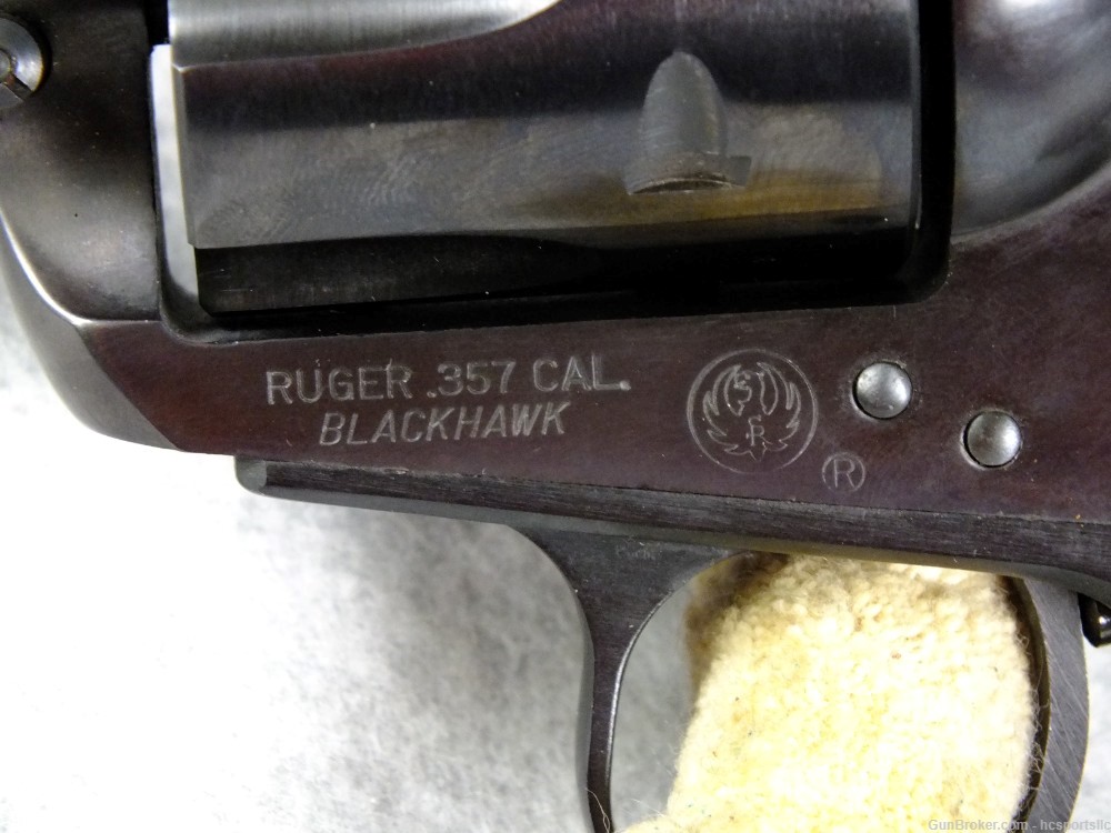 Ruger Blackhawk 3-screw .357 Mag with Scope Mount-img-8