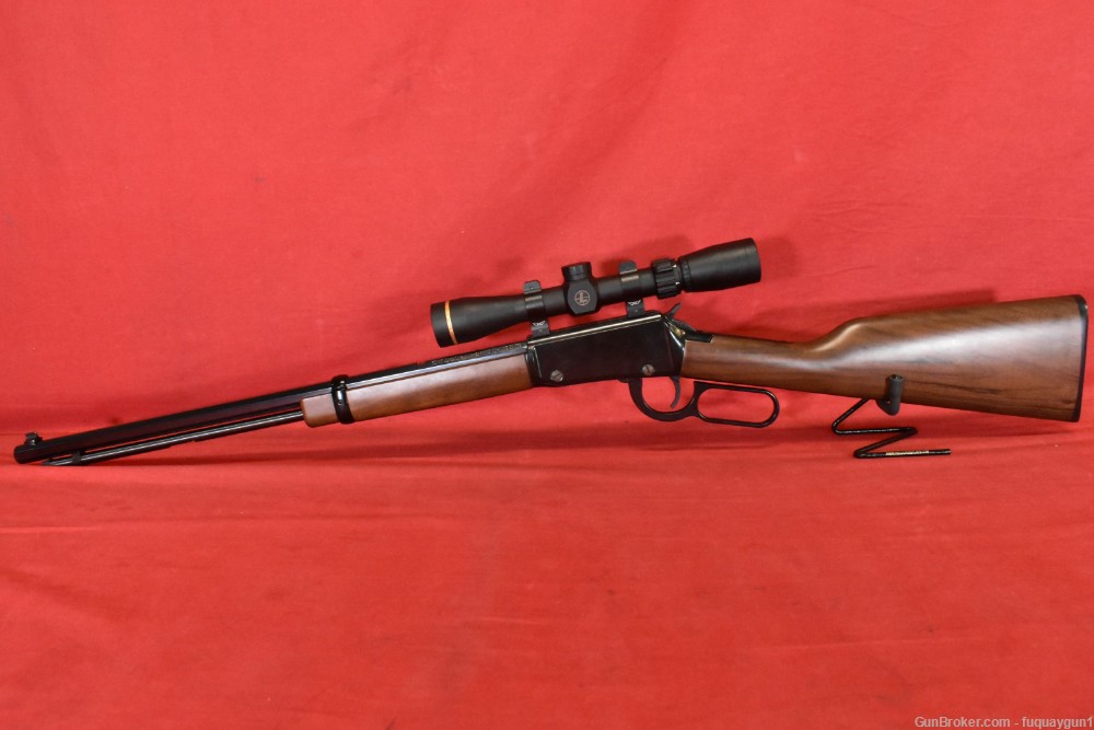 Henry Lever Action Octagon Frontier 22 S/L/LR Leupold Scope Lever-Action-img-2