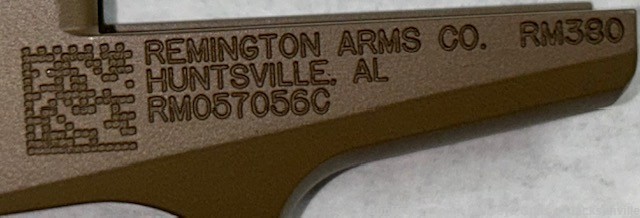 Remington RM380 FDE Stripped Frame -img-2