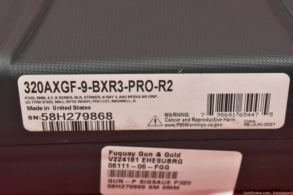 Sig P320 AXG PRO 9mm 4.7" OR NS 320AXGF-9-BXR3-PRO-R2 P320-AXG-P320-P320-img-10