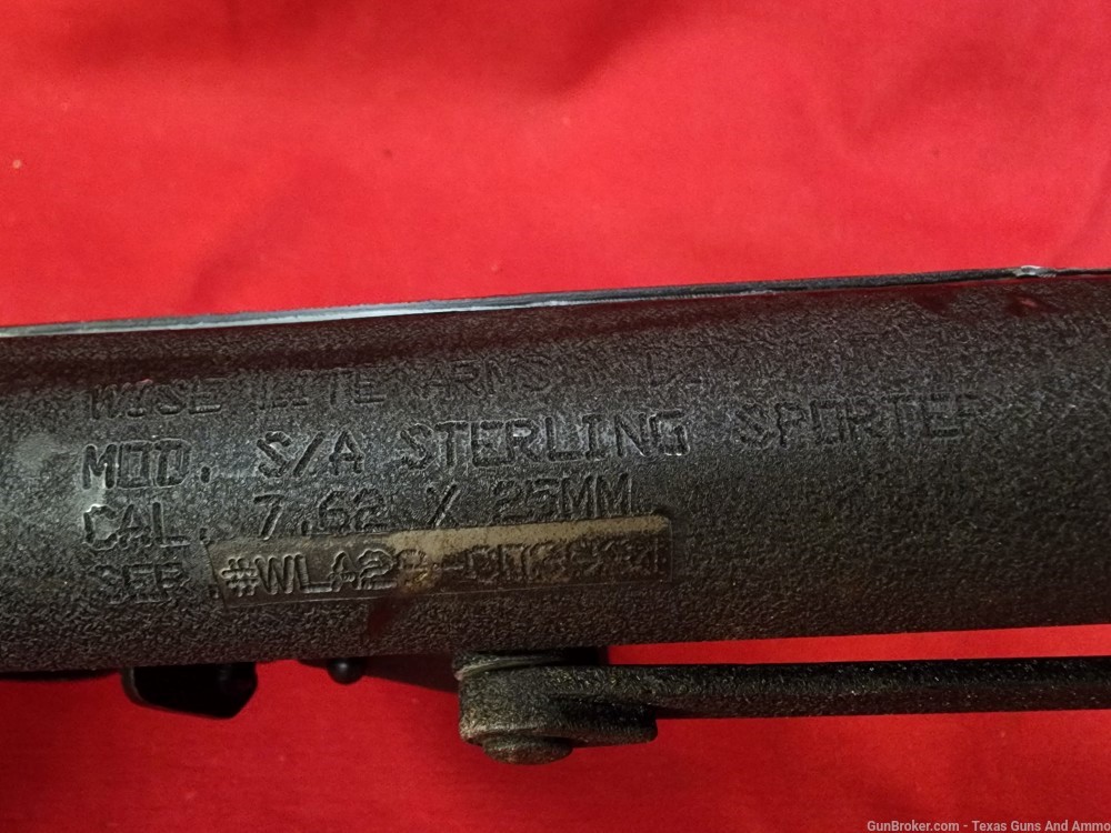 WISELITE STERLING SMG 7.62X25 GUNSMITH SPECIAL NO RESERVE! PENNY!-img-7