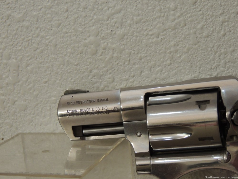 Ruger SP-101 Scarce High Gloss Stainless .357 Magnum 2 1/4” DA/SA Pre-Lock-img-4