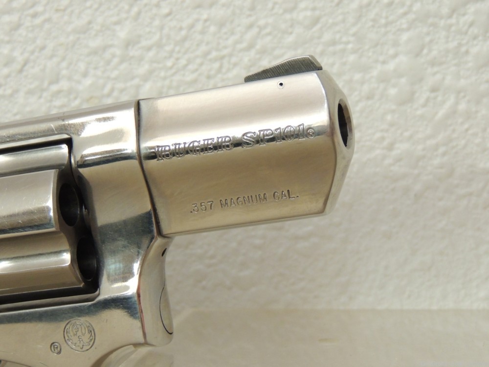 Ruger SP-101 Scarce High Gloss Stainless .357 Magnum 2 1/4” DA/SA Pre-Lock-img-10