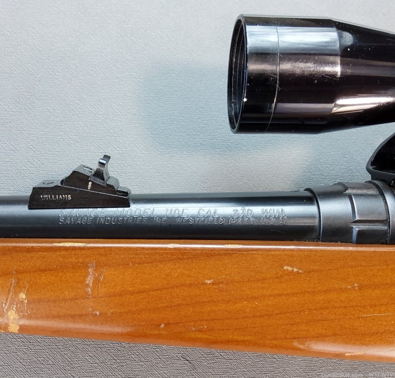 Savage Industries model 110E Bolt Action. 270 WIN 22" Barrel NO CC FEES -img-11