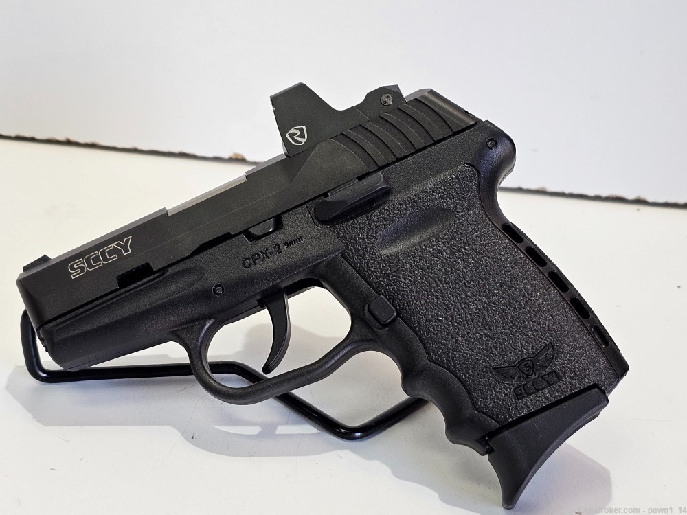 Sccy CPX-2 9mm with one magazine and reddot-img-1