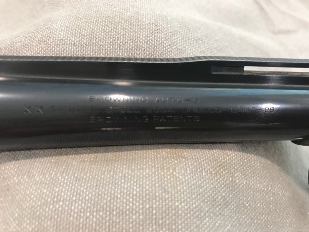 Browning Auto-5 Barrel 20 Gauge 28" Vent-Rib Mod 2 3/4" Excellent Condition-img-7