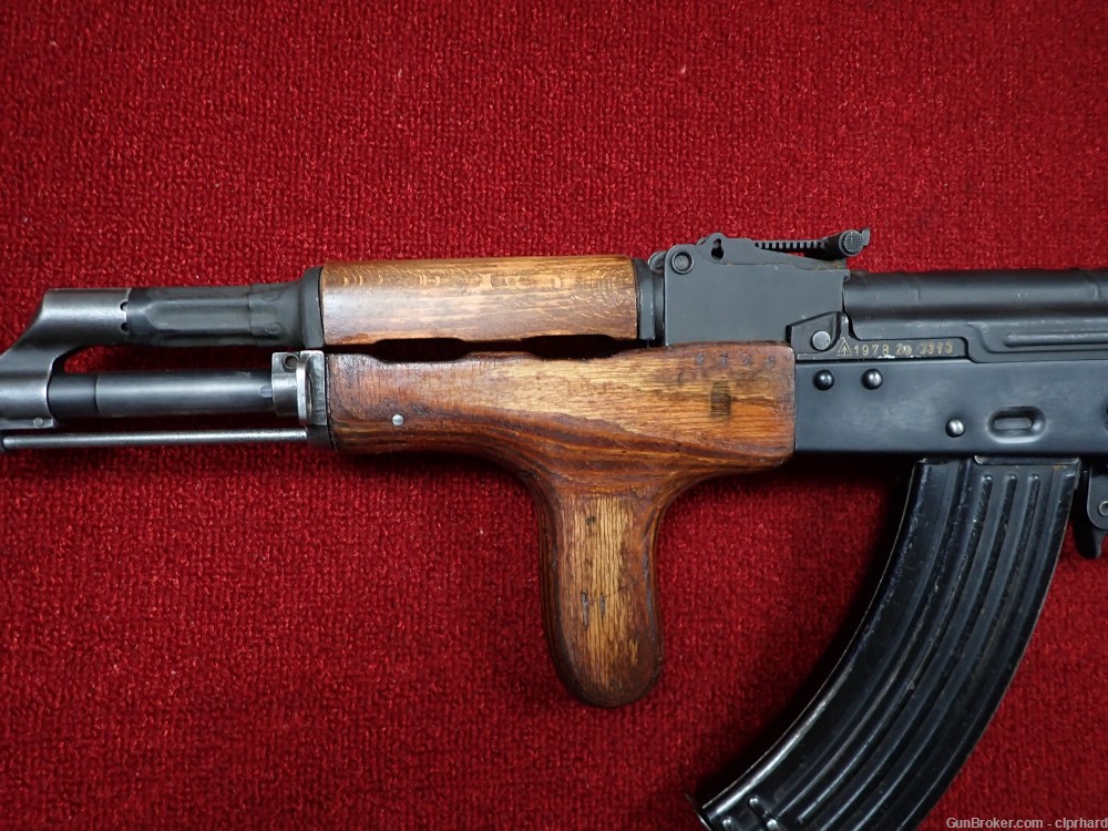 Romanian Military AK-47 MD.65 Paratrooper 7.62x39 16" Matching Numbers 1978-img-7
