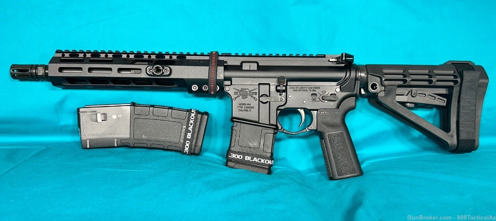 Sons of Liberty 300 Blackout 10.5” SBA4 Pistol Brace M89 Handguard SOLGW-img-0