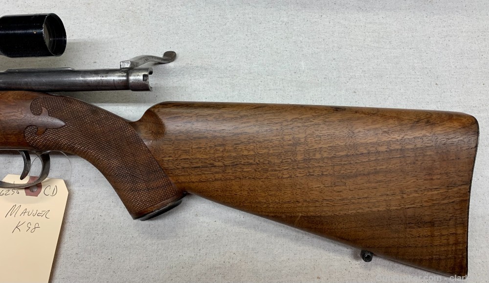 PENNY German Mauser Model K98 Custom Mannlicher Sporter INCOMPLETE Curio-img-5