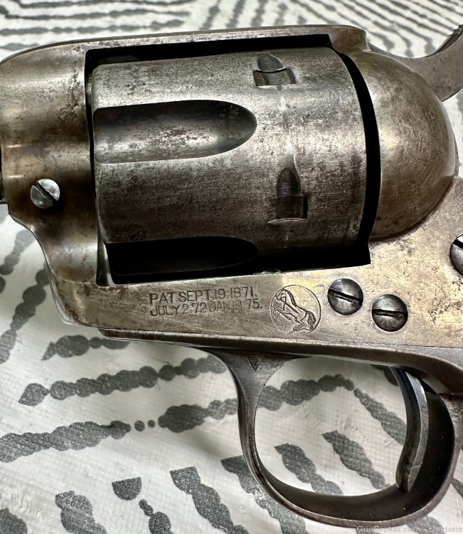 Colt Single Action Army 1st Generation 38 WCF Made in 1907!!-img-14