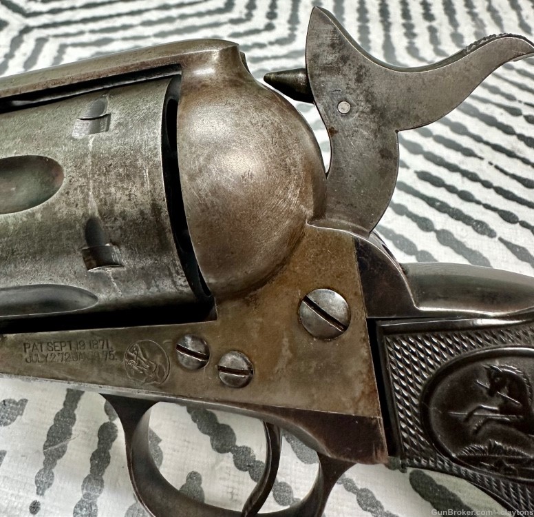 Colt Single Action Army 1st Generation 38 WCF Made in 1907!!-img-24