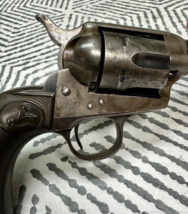 Colt Single Action Army 1st Generation 38 WCF Made in 1907!!-img-9