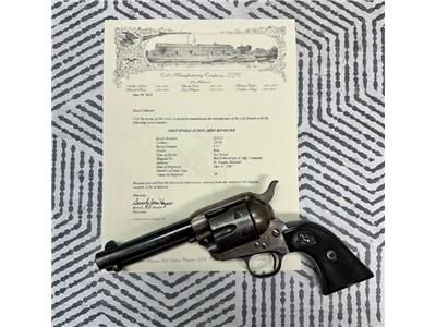 Colt Single Action Army 1st Generation 38 WCF Made in 1907!!