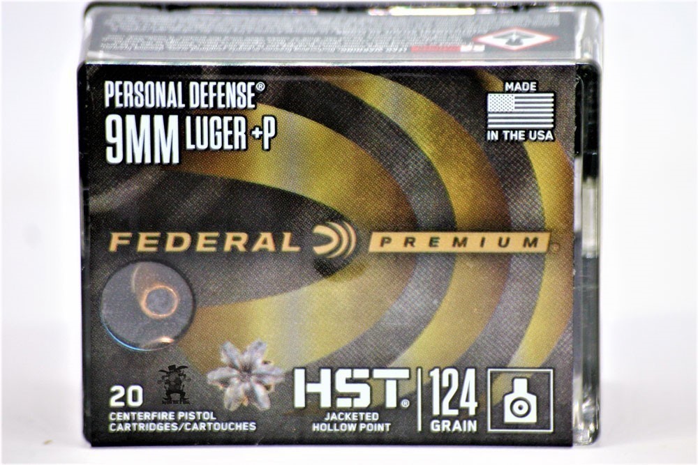 9MM FEDERAL HST +P 124 Grain Personal Defense HST+P 9 MM 20 Rds-img-0