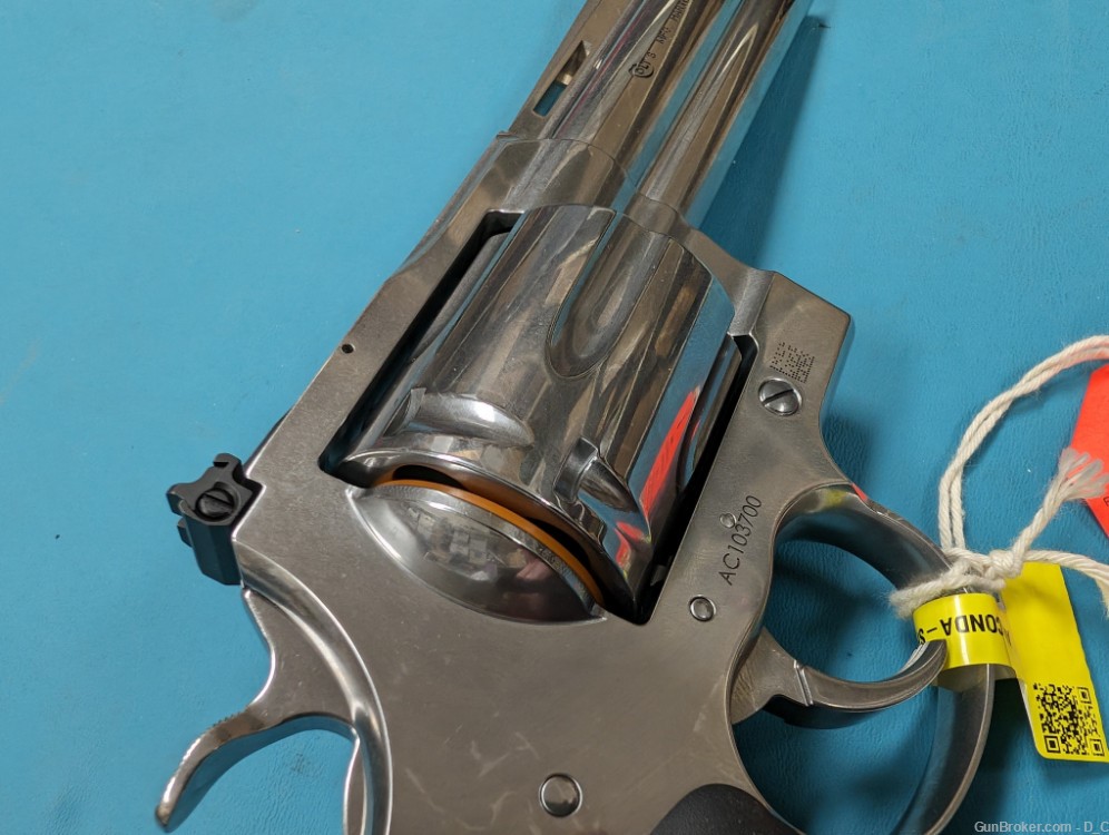 Colt Anaconda 44 Magnum Semi Bright Stainless SP4RTS 4.25" Barrel NEW-img-6