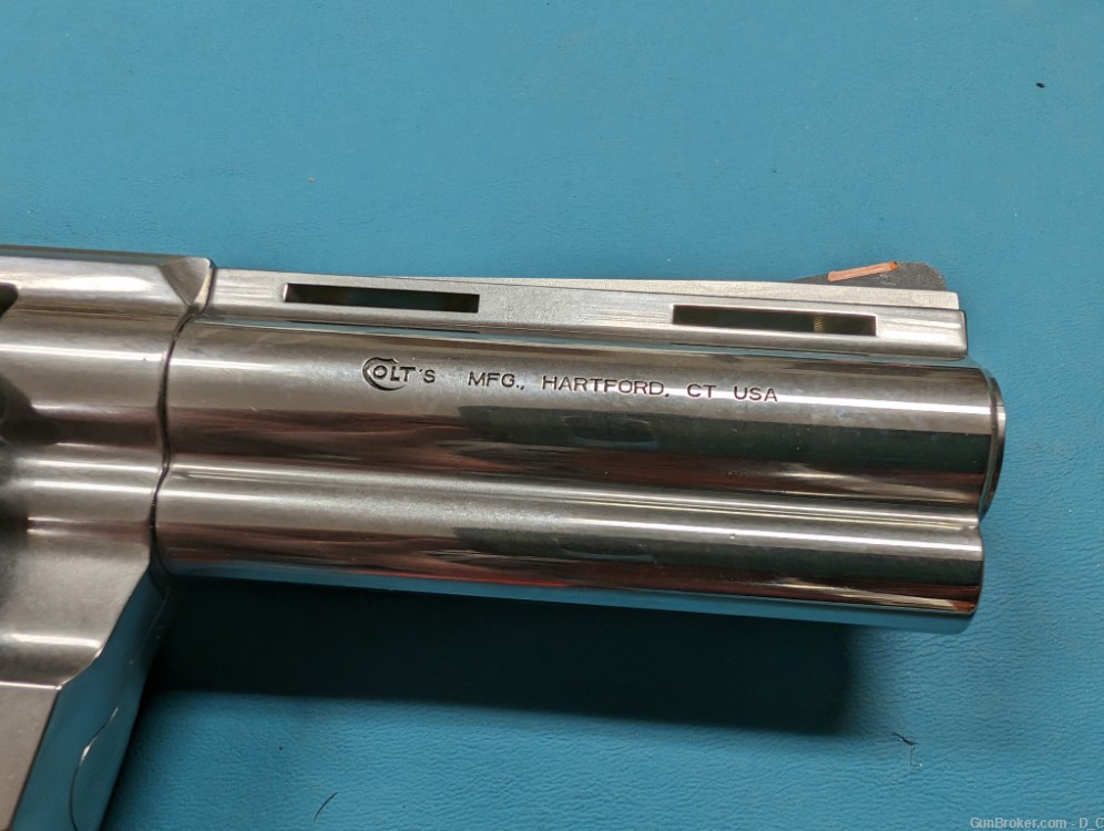 Colt Anaconda 44 Magnum Semi Bright Stainless SP4RTS 4.25" Barrel NEW-img-5