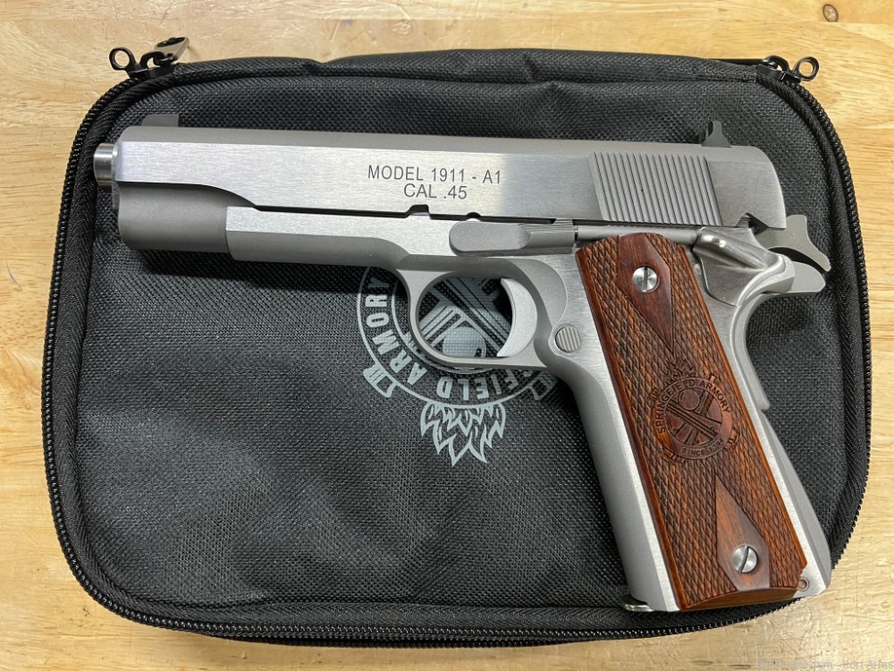 Springfield Armory 1911-A1 STAINLESS CA Legal PB9151LCA-img-0