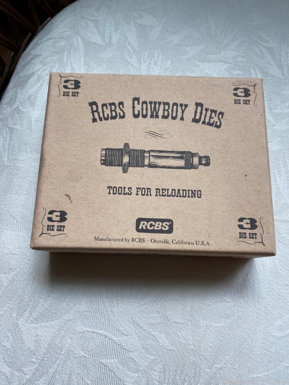 RCBS Cowboy Dies .40-65 Winchester 40-65 WCF 3-Die Set Reloading Dies-img-2