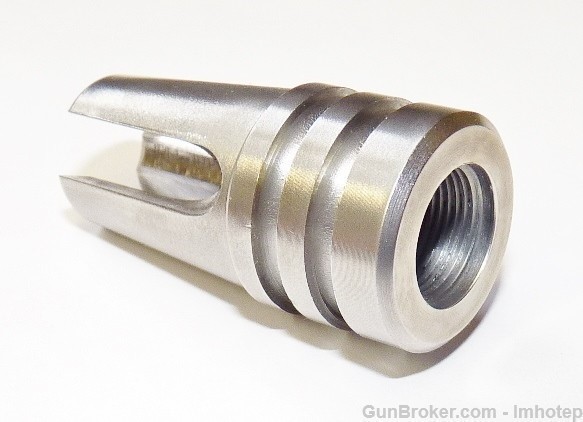 Stainless Flash Hider AR-15 1/2X28 -img-1