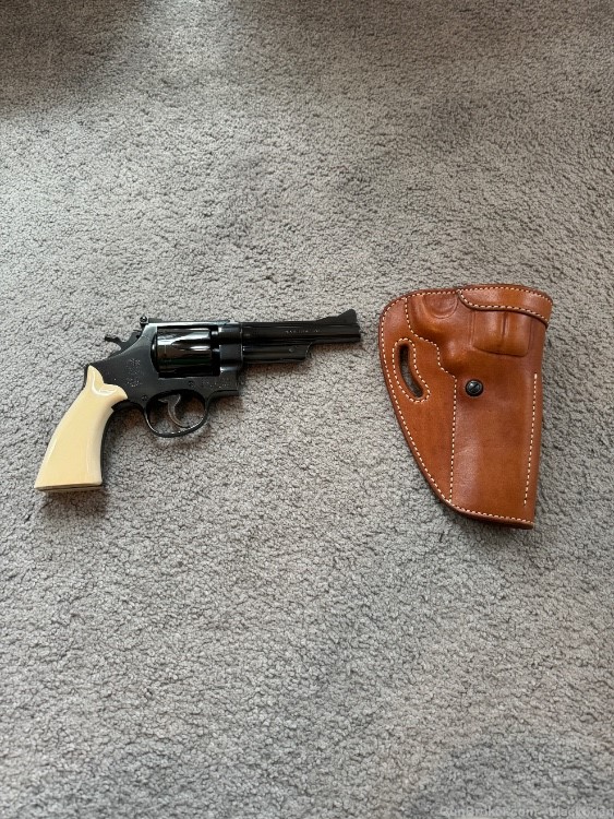Smith and Wesson Model 27 no dash with 5” barrel-img-0