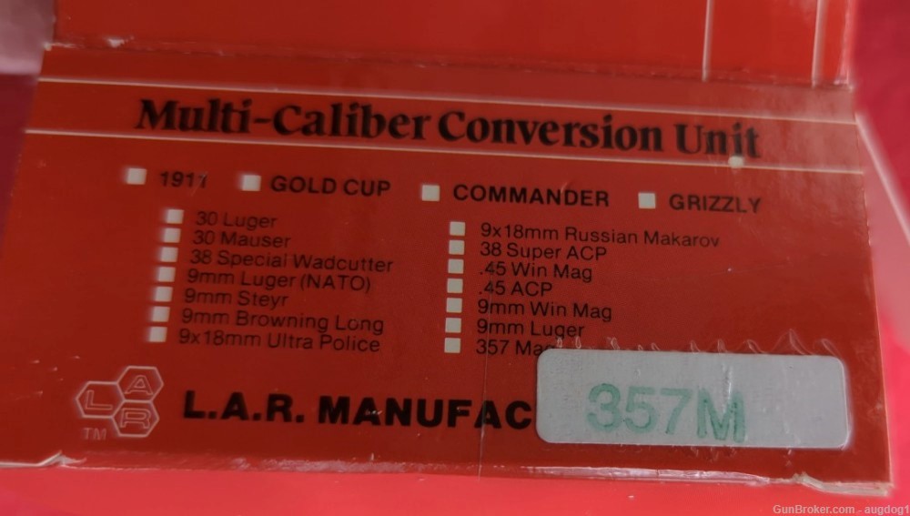 L.A.R. Grizzly Mark I  various calibers  6.5" barrel comes with 13 mags-img-20