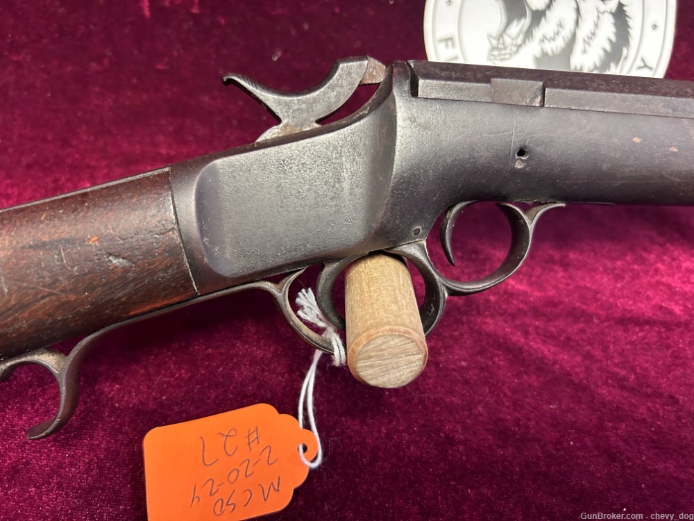 F. Wesson Tip-up Rifle - Penny Auction!-img-2