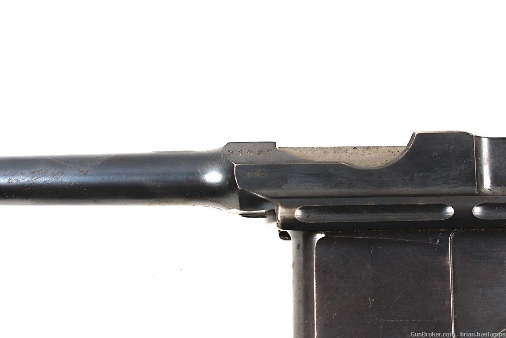 Very Early Large Ring Mauser 1896 Broom Handle Pistol – SN: 31489 (C&R)-img-17