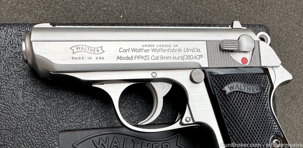 Walther PPK/S .380 ACP, Stainless Steel, Discontinued Interarms-img-5