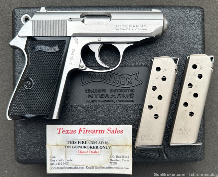 Walther PPK/S .380 ACP, Stainless Steel, Discontinued Interarms-img-10
