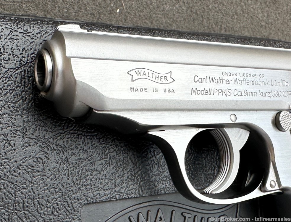 Walther PPK/S .380 ACP, Stainless Steel, Discontinued Interarms-img-8