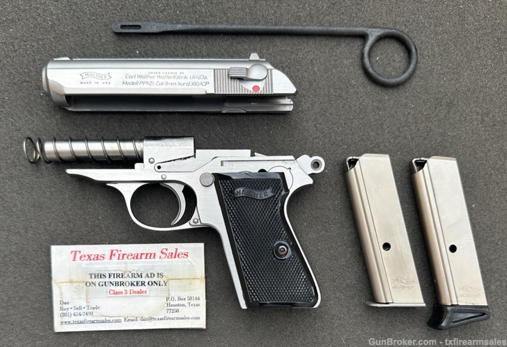 Walther PPK/S .380 ACP, Stainless Steel, Discontinued Interarms-img-30