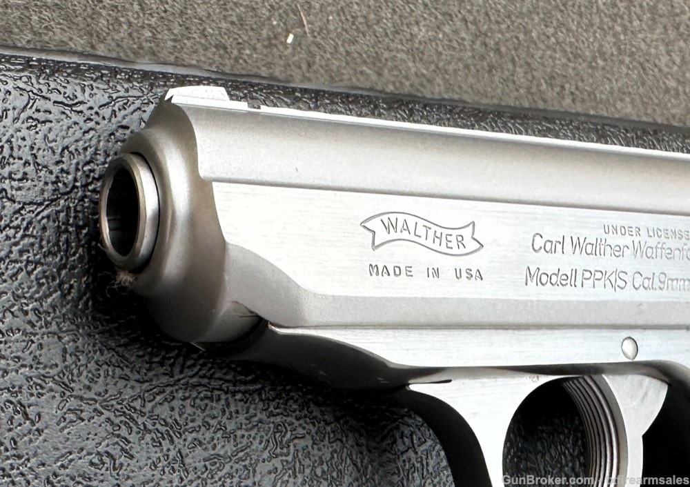 Walther PPK/S .380 ACP, Stainless Steel, Discontinued Interarms-img-9