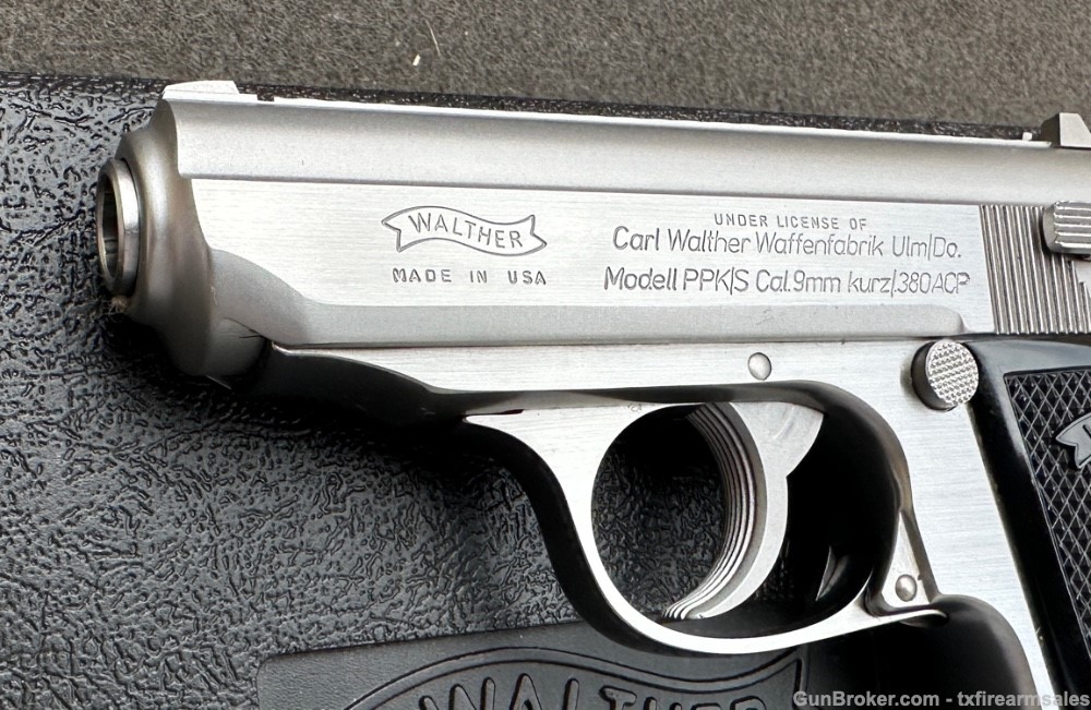 Walther PPK/S .380 ACP, Stainless Steel, Discontinued Interarms-img-7