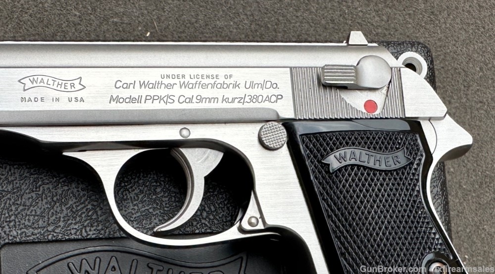 Walther PPK/S .380 ACP, Stainless Steel, Discontinued Interarms-img-4